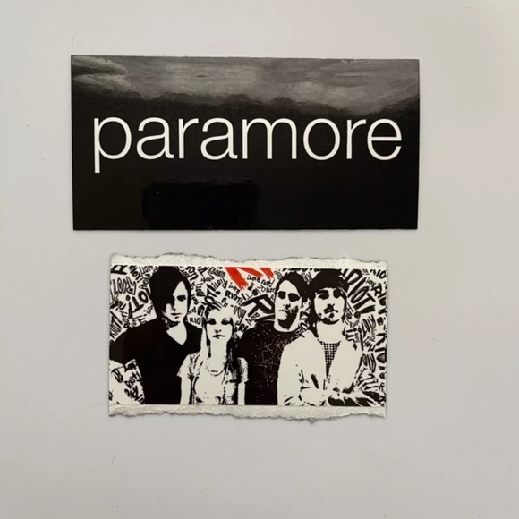 Paramore Riot! Promo Stickers 2007 - Picture 4 of 4